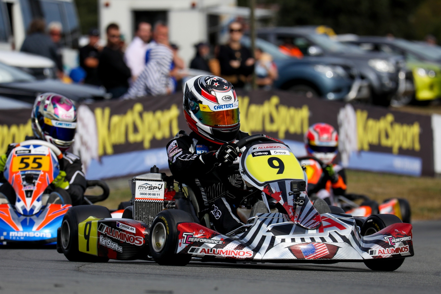 Second title for Douglas as Kartsport NZ Sprint titles meeting comes alive