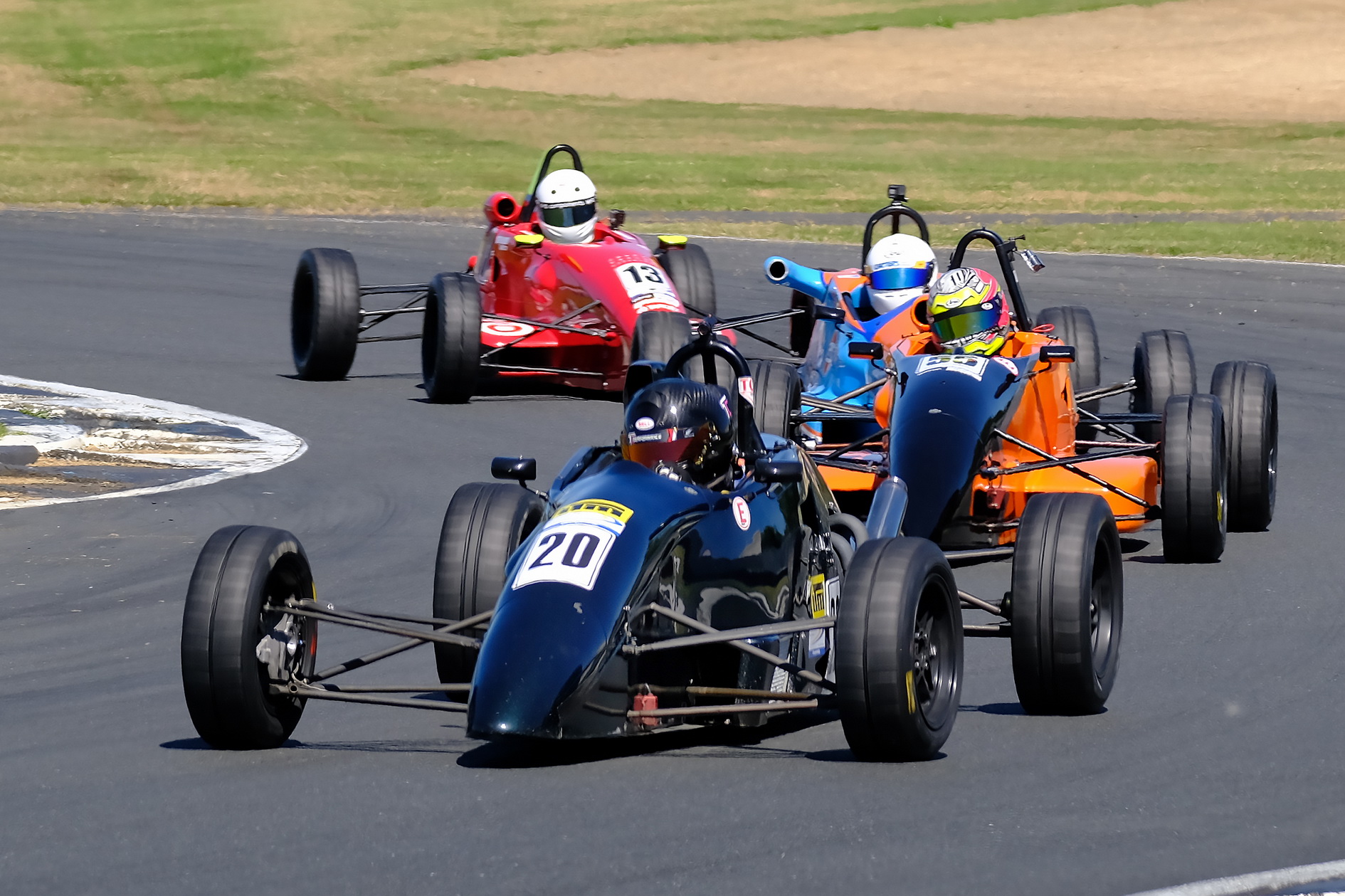 Jacob Douglas moves forward in NZ Formula Ford Champs at Pukekohe